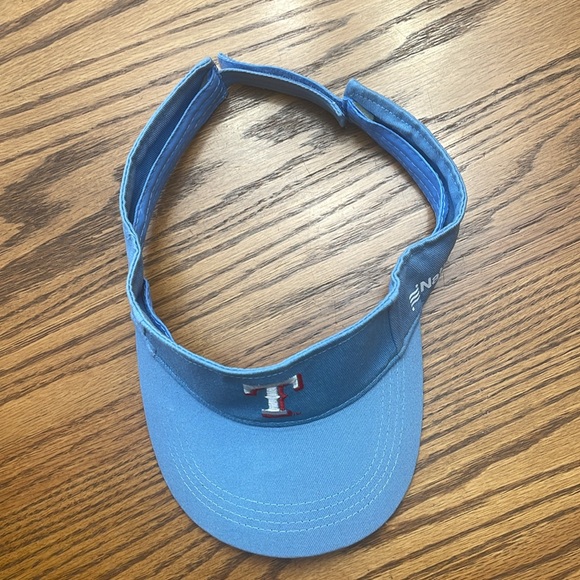 Texas Rangers visor. Used but good condition. - Picture 5 of 14